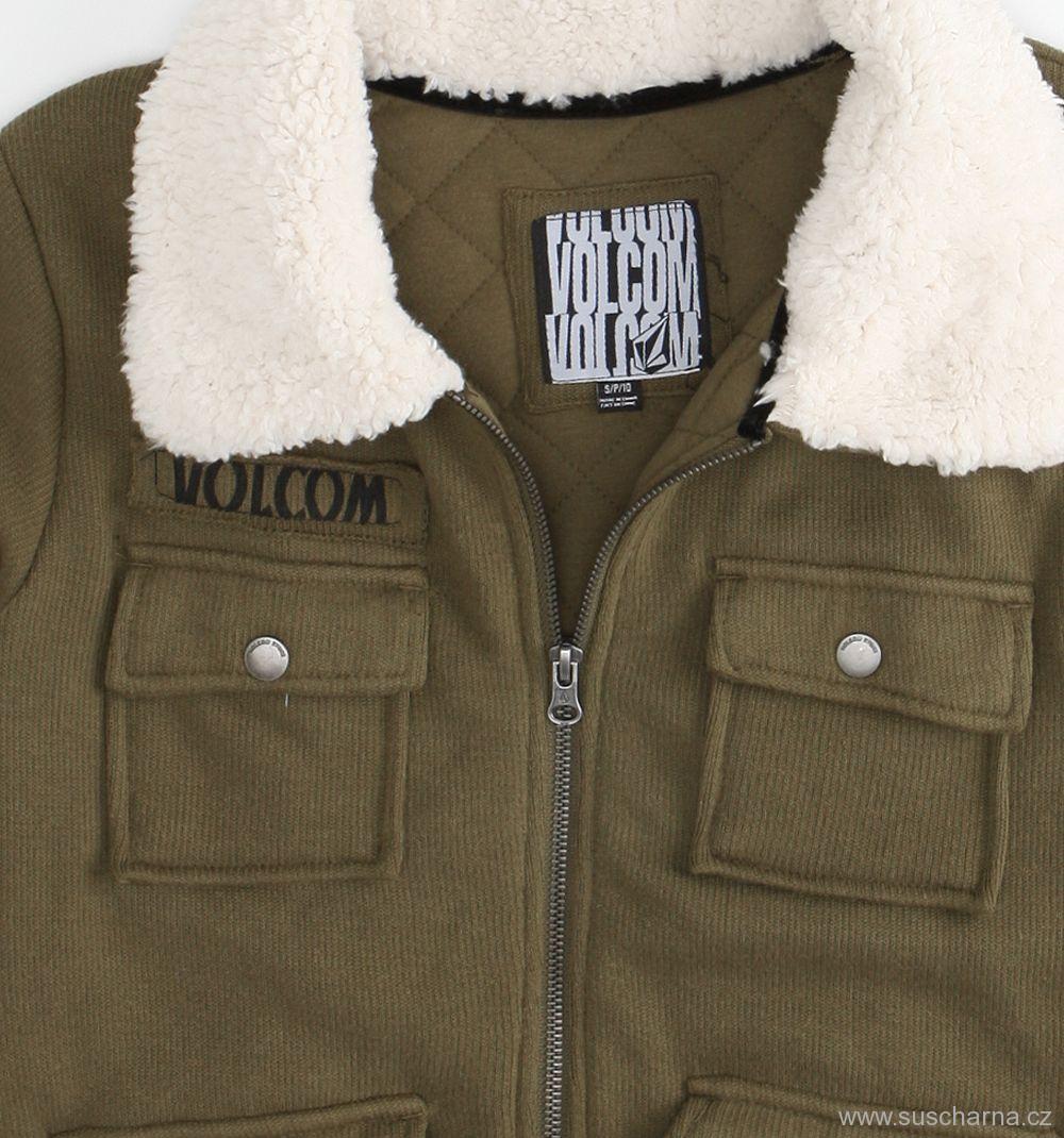 Dámská mikina kabátek VOLCOM Sherpa Bomber