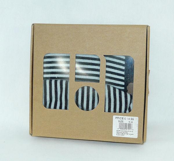 Dárkový set FRACTURE - čepice + šála