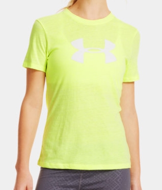 Dámské tričko UNDER ARMOUR Charged Cotton Big Logo