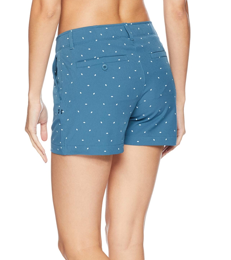 Dámské kraťasy UNDER ARMOUR Links Printed Shorty 4in Short