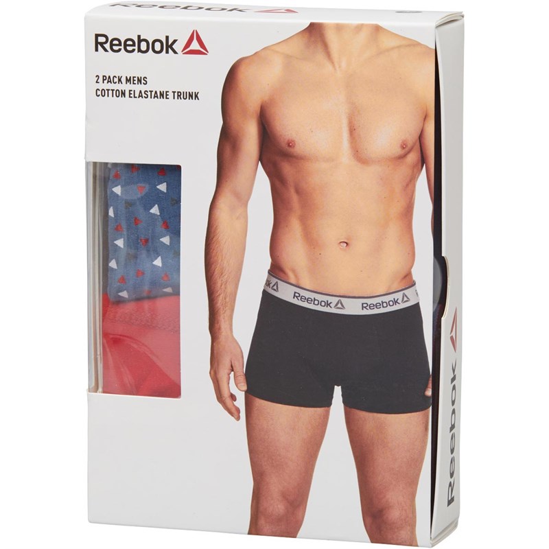 Pánské boxerky REEBOK Dylan Trunks - 2 kusy