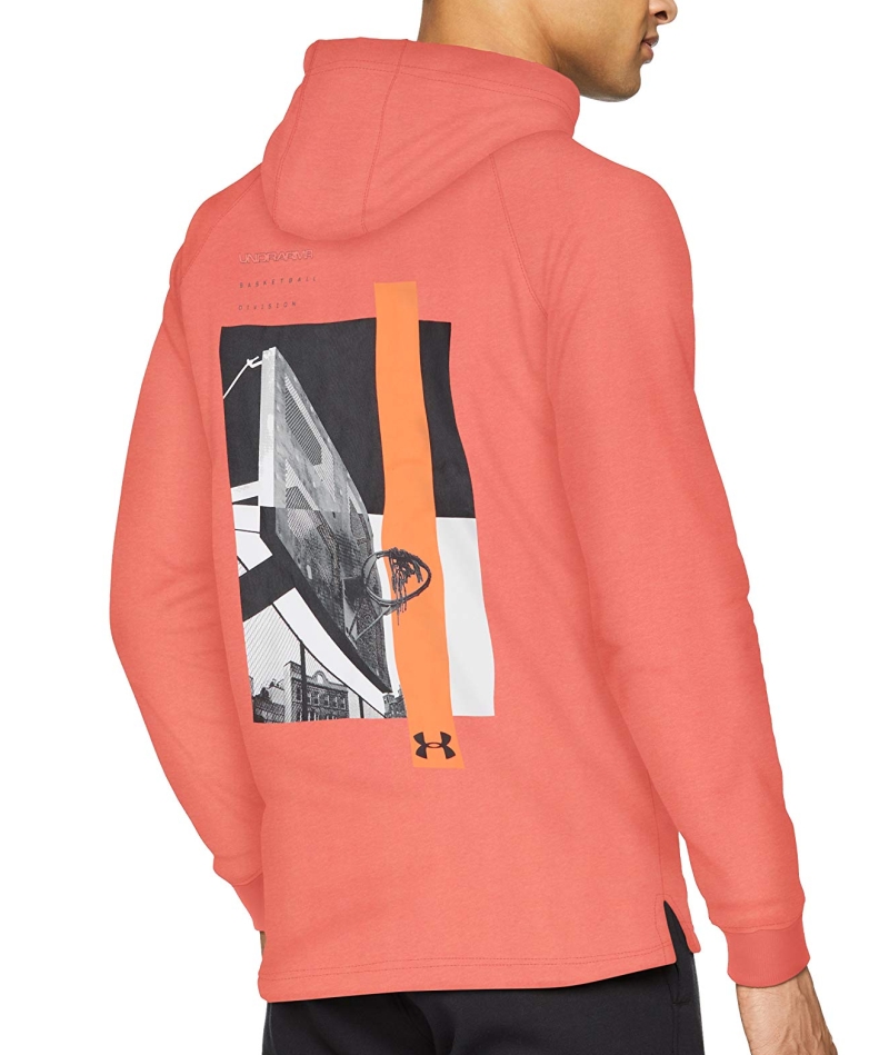 Pánská mikina UNDER ARMOUR Baseline FLC Graphic Hood