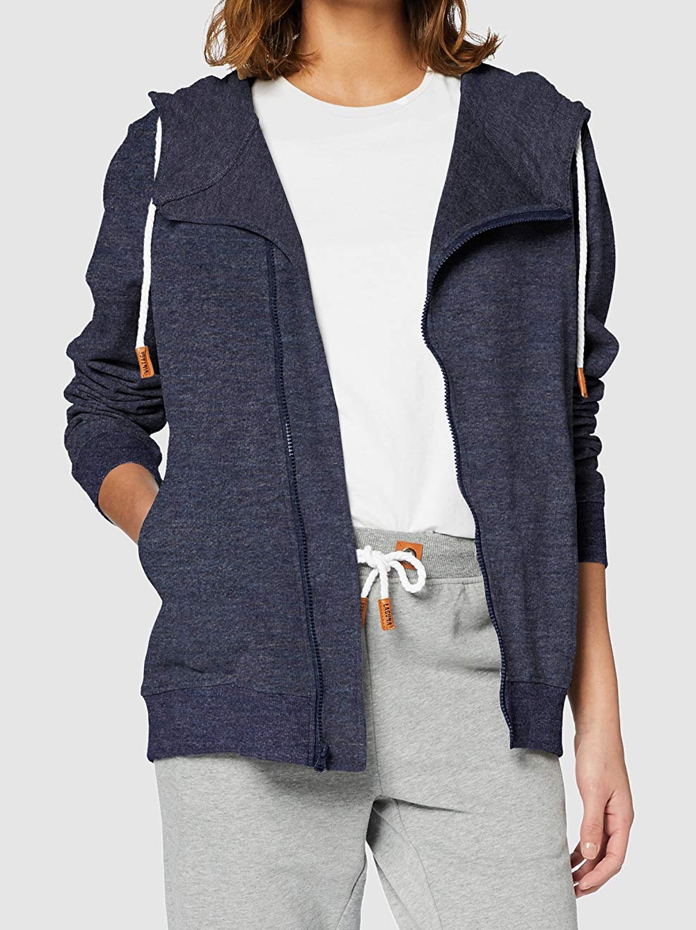 Dámská mikina LAGUNA VINTAGE Oblique Zipper