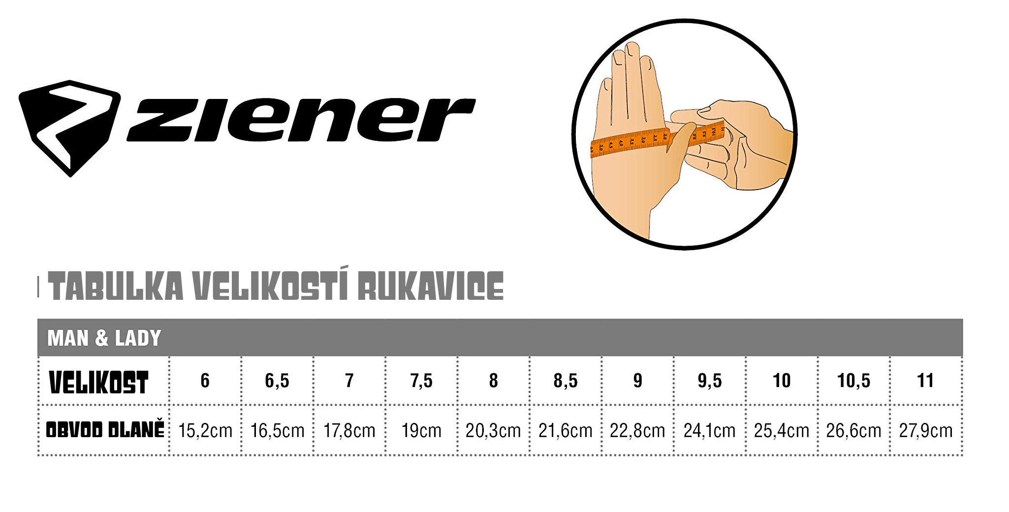 Dámské zimní rukavice ZIENER KILENIS PR palčáky