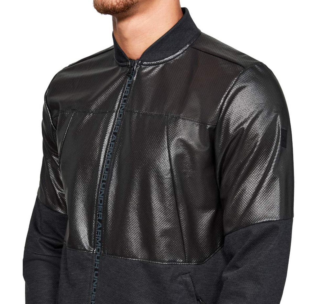 Pánská bunda UNDER ARMOUR Hybrid Swacket Bomber Jacket