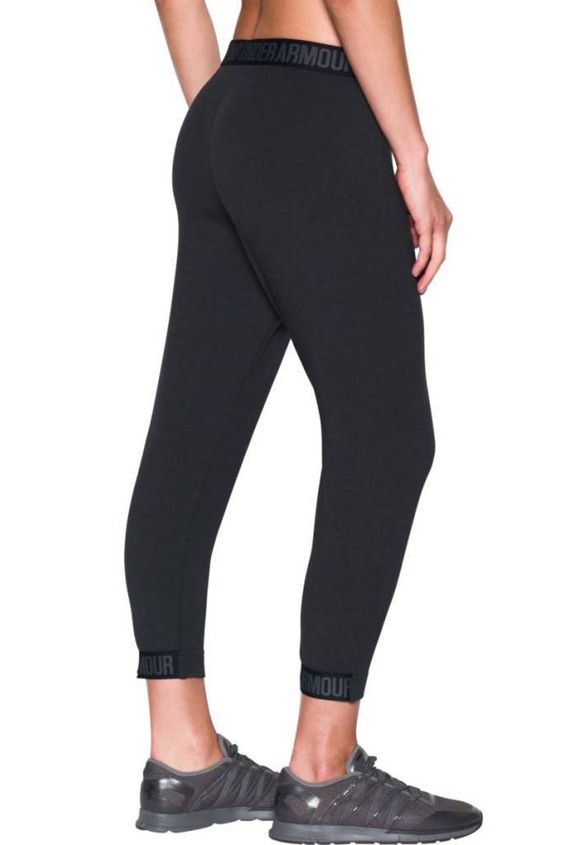 Dámské kalhoty UNDER ARMOUR Featherweight Fleece Crop