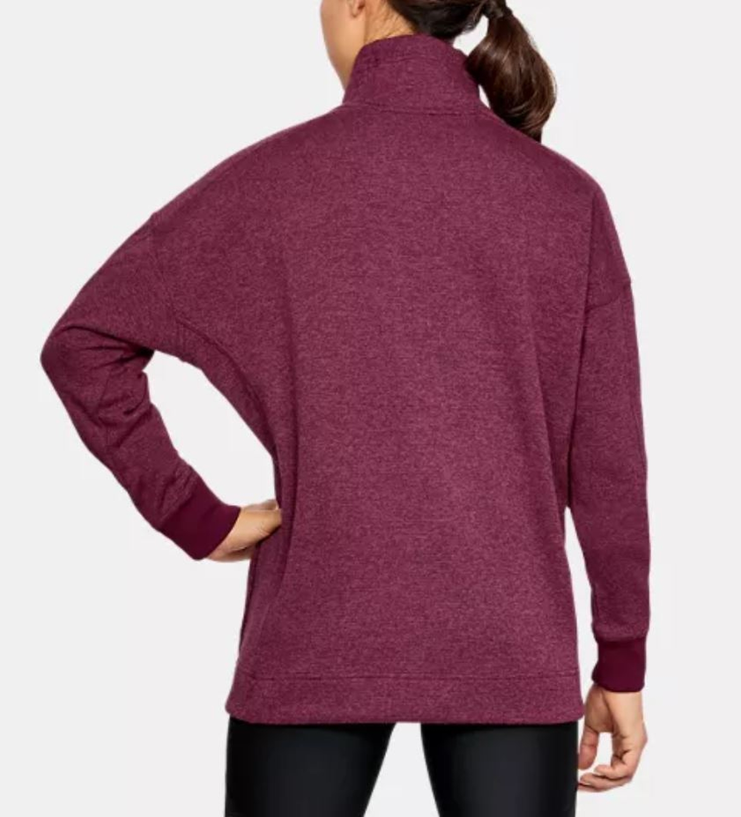 Dámská mikina UNDER ARMOUR Trichter Sweater Fleece Hoodie