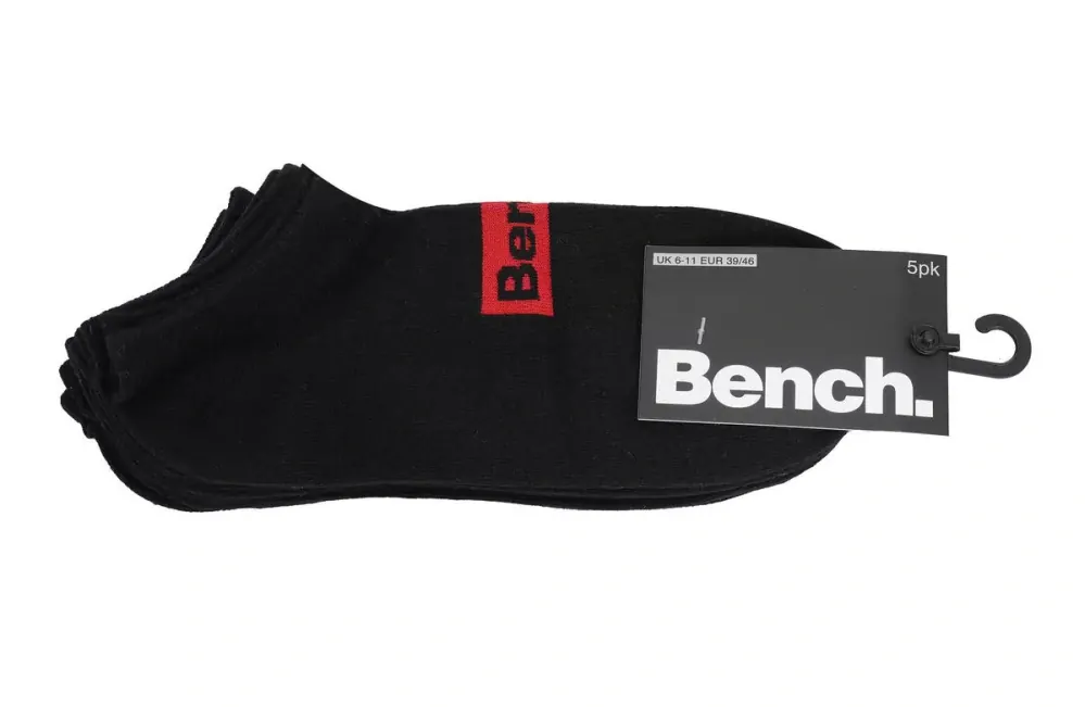 Pánské ponožky BENCH Ducret Liner - 5 párů