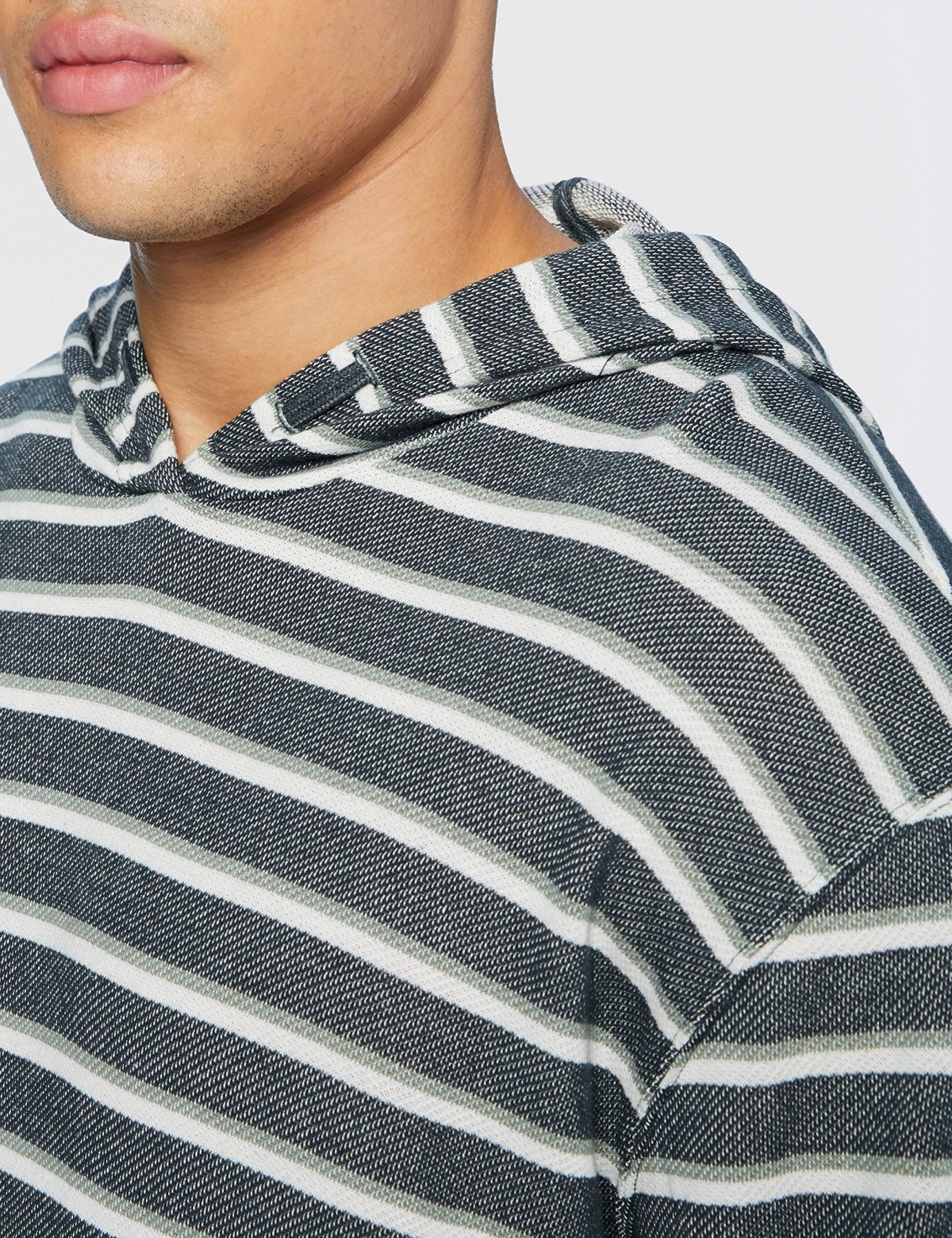 Pánská mikina HURLEY Modern Surf Poncho Stripe