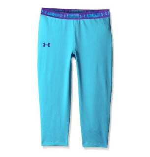 Dívčí legíny capri UNDER ARMOUR Hg Solid Fitness