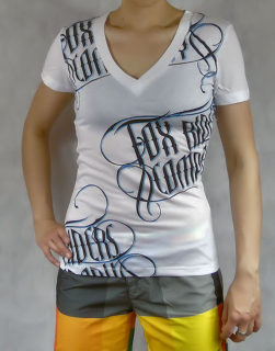 Dámské tričko FOX Live Fast V-Neck